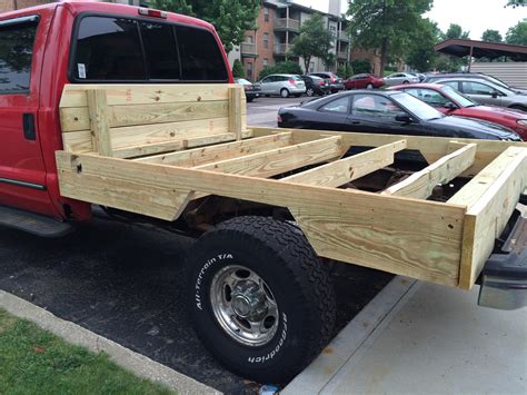 The last flatbed I made consisted of a 2x4 box channel frame with a 14" plate steel deck. . Diy flatbed for dodge dakota